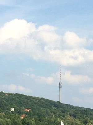 Blick zum Dresdner Fernsehturm