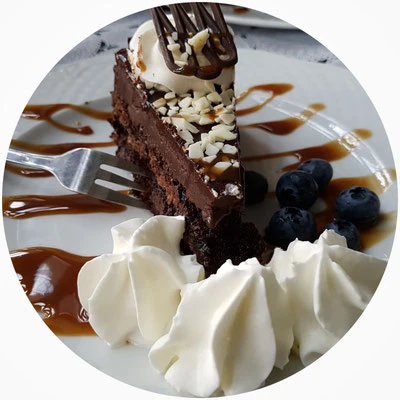 Torte im Kurort Café Kolberg