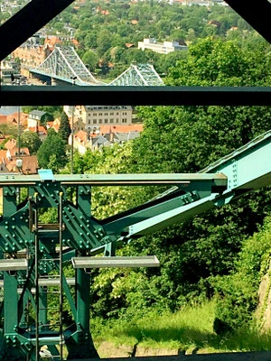 Blick von der Bergstation