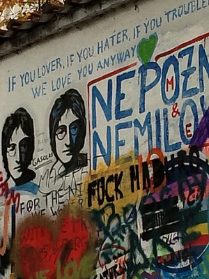John Lennon Mauer