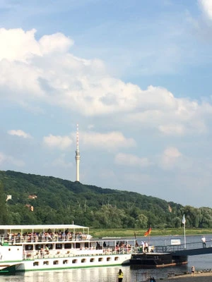 Dampferfahrt auf der Elbe 