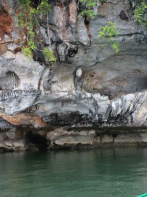 Phang Nga, Felsenmalerei