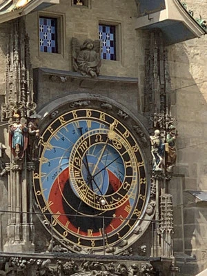 Altstädter Rathaus in Prag, astronomische Uhr