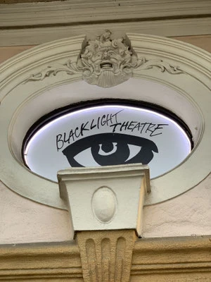Black Light Theatre in Prag